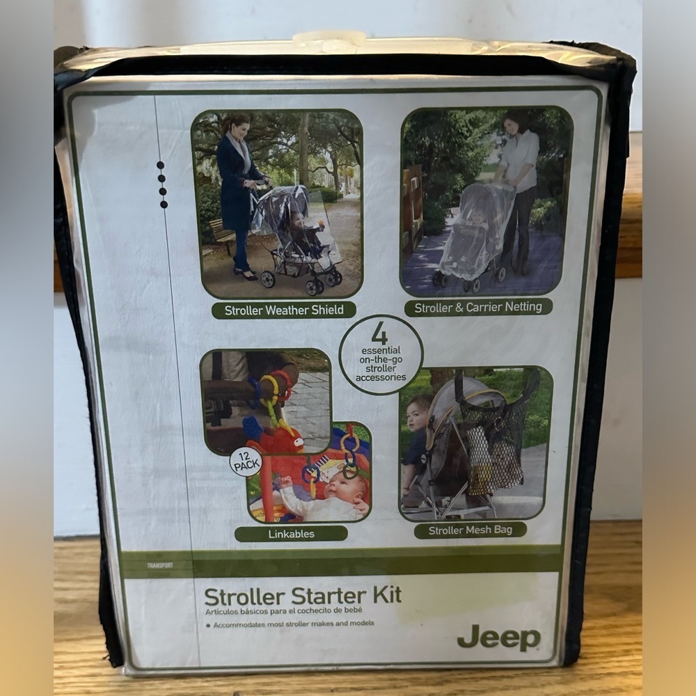 NEW Stroller Starter Kit Jeep 4 Essential Stroller Accessories Fits Most Brands